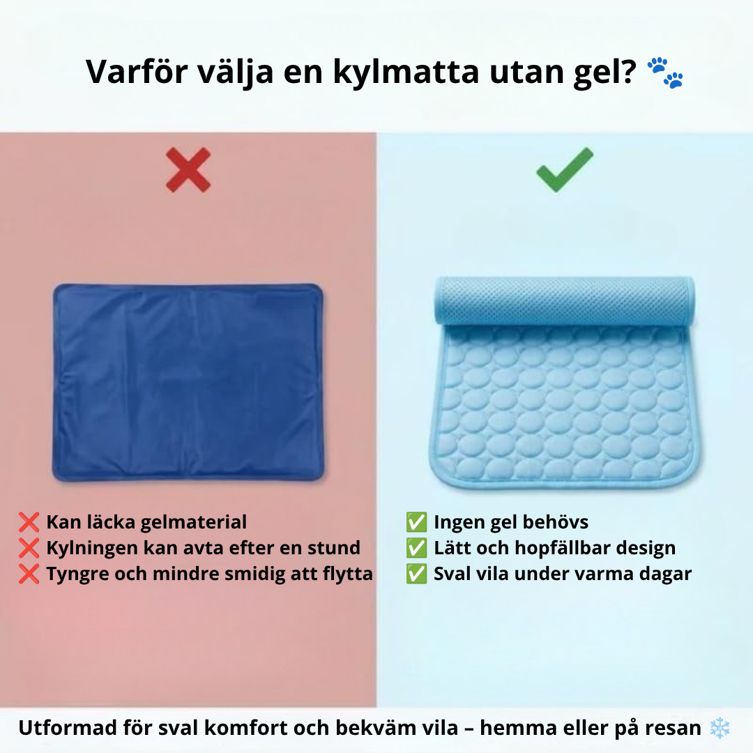 Kylmatta för Hund & Katt